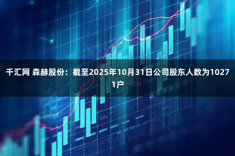 千汇网 森赫股份：截至2025年10月31日公司股东人数为10271户